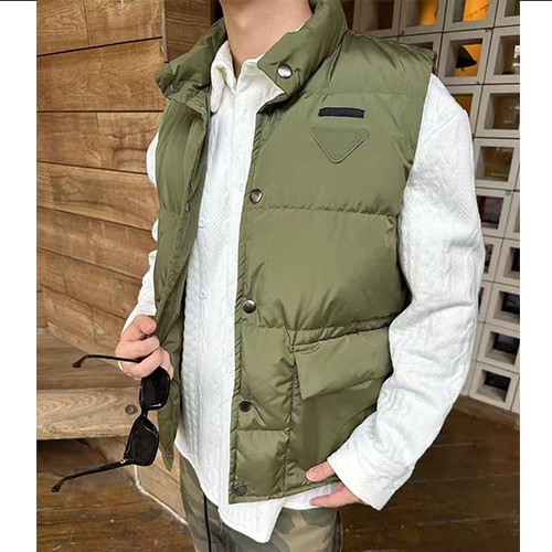 [홍콩명품,PRADA] 프라다 25SS 삼각로고 다운 패딩 조끼 베스트 (2컬러), BM23136, JL, 레플리카의류,미러급사이트