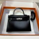 [홍콩명품.Hermes] 에르메스 25SS 로고 Kelly Box 토트백 핸드백 (블랙-은장), BGM5291, 홍콩명품가방,명품쇼핑몰,크로스백,핸드백,구매대행