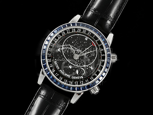 [홍콩명품시계.PATEK PHILIPPE] 파텍필립 그랜드 컴플리케이션즈 블루 다이아몬드 베젤 블랙 다이얼