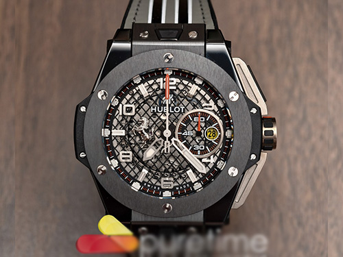 [홍콩명품시계.HUBLOT] 휴블럿 위블로 빅뱅 페라리 스페셜 세라믹 스켈레톤 다이얼