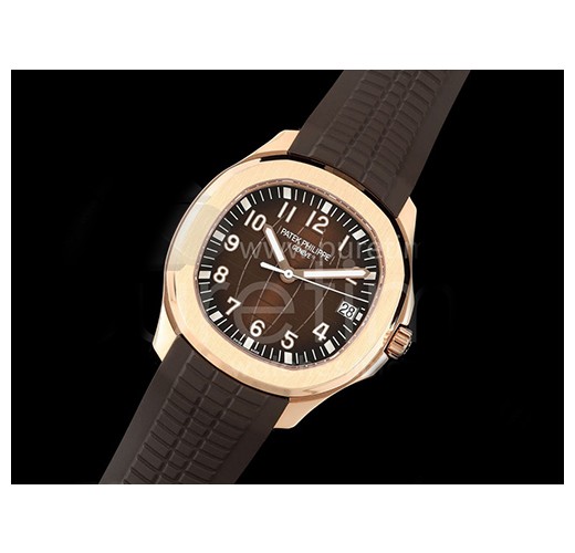[홍콩명품시계.PATEK PHILIPPE] 파텍필립 아쿠아넛 5167 로즈골드 브라운 다이얼