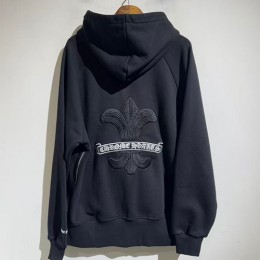 [홍콩명품.Chrome Hearts] 크롬하츠 25SS 로고 자수 후드 집업 자켓 (2컬러), BM23240, X2 레플리카의류,미러급사이트