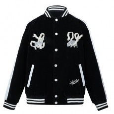 [홍콩명품.LOUIS VUITTON] 루이비통 25SS 로고 바시티 자켓 1AGIMF (블랙), BM23398, JL, 레플리카의류,미러급사이트