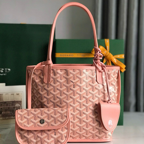 [홍콩명품,GOYARD] 고야드 25SS 로고 Anjou Mini 토트백 핸드백 (핑크), BGM5332, MD, 홍콩명품가방,명품쇼핑몰,크로스백,핸드백,구매대행