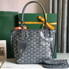 [홍콩명품,GOYARD] 고야드 25SS 로고 Anjou Mini 토트백 핸드백 (다크그레이), BGM5334, MD, 홍콩명품가방,명품쇼핑몰,크로스백,핸드백,구매대행