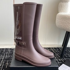 [홍콩명품.CHANEL] 샤넬 25SS 로고 여성 롱 레인 부츠 (2컬러), SE5832, GHS, 명품스니커즈,운동화,구두,로퍼,하이탑,신발