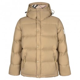 [홍콩명품.Burberry] 버버리 25SS 로고 소매 탈부착 후드 다운 패딩 자켓 (2컬러), BM23440, JL, 레플리카의류,미러급사이트