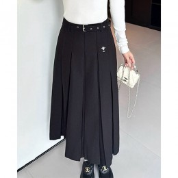 [홍콩명품,Christian Dior] 디올 25SS 로고 자수 여성 미디 스커트 (2컬러), BM23449, MC, 레플리카의류,미러급사이트