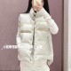 [홍콩명품,Christian Dior] 디올 25SS 로고 여성 다운 패딩 조끼 베스트 (화이트), BM23459, MC, 레플리카의류,미러급사이트