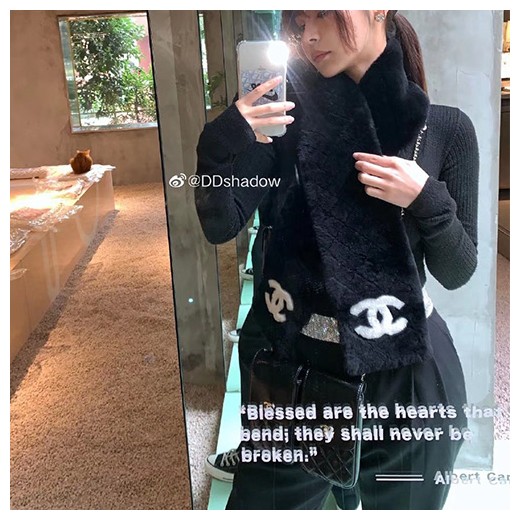[홍콩명품.CHANEL] 샤넬 25SS 로고 퍼 스카프 머플러 (3컬러), ET3205, 홍콩명품의류,구매대행,온라인명품