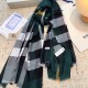 [홍콩명품.Burberry] 버버리 25SS 로고 체크패턴 캐시미어 스카프 머플러 (그린), ET3209, 홍콩명품의류,구매대행,온라인명품
