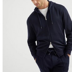 [홍콩명품.Brunello Cucinelli ] 브루넬로 쿠치넬리 25SS 로고 후드 집업 자켓 + 조거 팬츠 바지 상하의 세트 (2컬러), BM23521, G5, 레플리카의류,미러급사이트