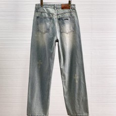 [홍콩명품.Chrome Hearts] 크롬하츠 25SS 로고 데님 팬츠 진 청바지 (연청), BM23526, G5, 레플리카의류,미러급사이트