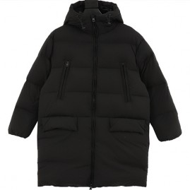 [홍콩명품.MONCLER] 몽클레어 25SS 로고 Bosona 후드 다운 패딩 코트 자켓 (블랙), BM23570, KB, 레플리카의류,미러급사이트