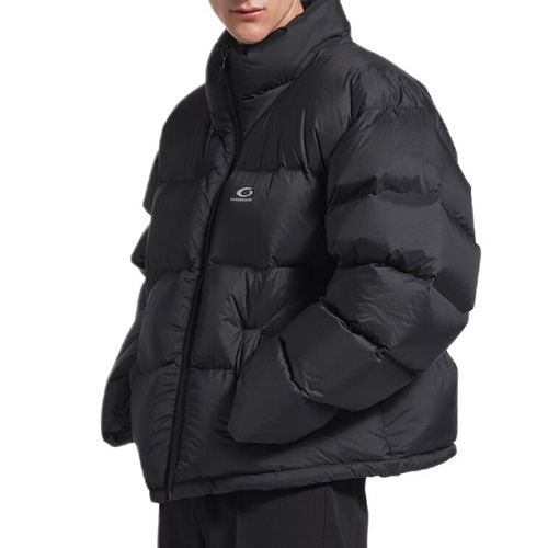 [홍콩명품.BALENCIAGA] 발렌시아가 25SS 로고 다운 패딩 자켓 (블랙), BM23702, KK, 레플리카의류,미러급사이트