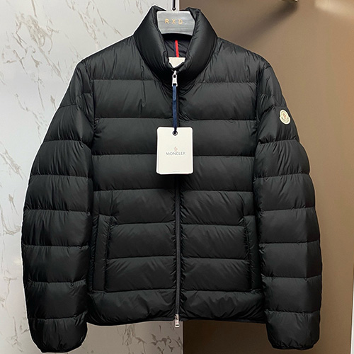 [홍콩명품.MONCLER] 몽클레어 25SS 로고 Baudinet 구스다운 패딩 자켓 (블랙), BM23733, KSM, 레플리카의류,미러급사이트