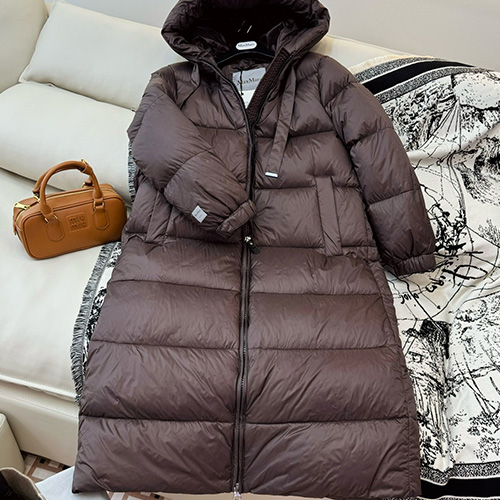 [홍콩명품. MAXMARA] 막스마라 25SS 로고 여성 구스다운 패딩 후드 롱 코트 자켓 (3컬러), BM23755, KSM, 레플리카의류,미러급사이트