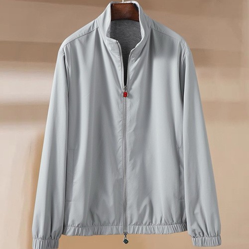 [홍콩명품, KITON] 키톤 25SS 로고 터틀넥 리버서블 봄버 자켓 (2컬러), BM23789, HH, 레플리카의류,미러급사이트
