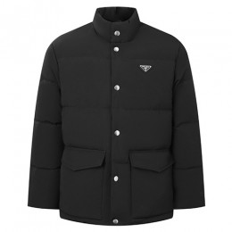 [홍콩명품,PRADA] 프라다 25SS 삼각로고 터틀넥 다운 패딩 자켓 (2컬러), BM23863, JL, 레플리카의류,미러급사이트