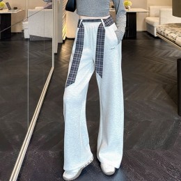 [홍콩명품,MIU MIU] 미우미우 25SS 로고 여성 오버핏 조거 팬츠 바지 (2컬러), BM23910, MC, 레플리카의류,미러급사이트