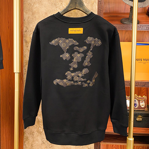 [홍콩명품.LOUIS VUITTON] 루이비통 25SS 로고 자수 맨투맨 티셔츠 (2컬러), BM23943, S1, 레플리카의류,미러급사이트