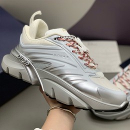 [홍콩명품,Christian Dior] 디올 25SS 로고 B44 스니커즈 운동화 (실버), SE5876, PMD, 명품스니커즈,운동화,구두,로퍼,하이탑,신발