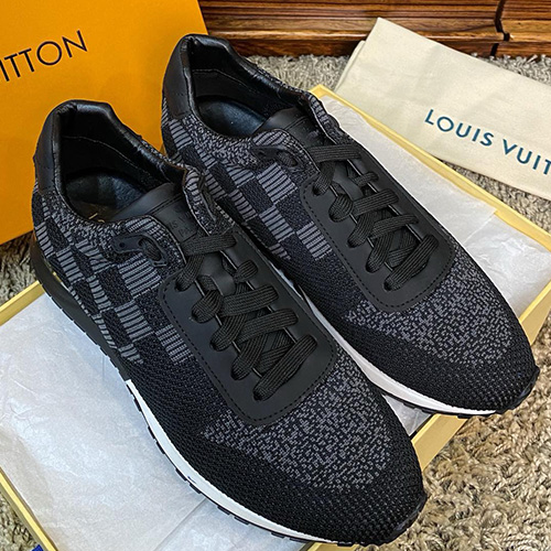 [홍콩명품.LOUIS VUITTON] 루이비통 25SS 로고 다미에 스니커즈 운동화 (블랙), SE5883, S1, 명품스니커즈,운동화,구두,로퍼,하이탑,신발