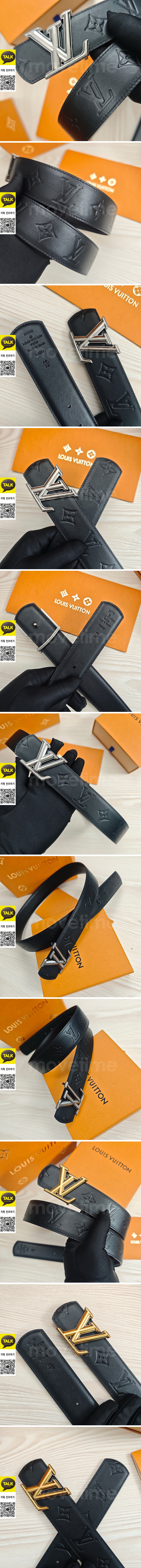 [홍콩명품.LOUIS VUITTON] 루이비통 25SS 로고 모노그램 레더 가죽 벨트 (2컬러), 4.0cm, BT1484, 명품레플리카,인터넷쇼핑몰,남자명품,해외직구