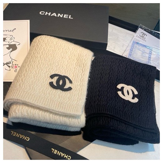 [홍콩명품.CHANEL] 샤넬 25SS 로고 200-30 스카프 머플러 (2컬러), ET3233, BR, 홍콩명품의류,구매대행,온라인명품