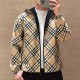 [홍콩명품.Burberry] 버버리 25SS 로고 체크패턴 리버서블 후드 바람막이 자켓 (카라멜-블랙), BM24011, PG, 레플리카의류,미러급사이트