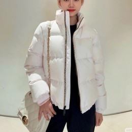 [홍콩명품.Burberry] 버버리 25SS 로고 여성 후드 다운 패딩 자켓 (화이트), BM24024, MC, 레플리카의류,미러급사이트