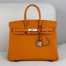 [홍콩명품.Hermes] 에르메스 25SS 로고 Birkin25 토트백 핸드백 (오렌지-은장), BGM5375, BDA, 홍콩명품가방,명품쇼핑몰,크로스백,핸드백,구매대행