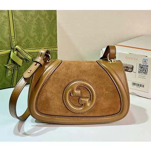 [홍콩명품.Gucci] 구찌 25SS 로고 메탈 스몰 블론디 크로스백 815700 (브라운), BGM5403, GU2, 홍콩명품가방,명품쇼핑몰,크로스백,핸드백,구매대행