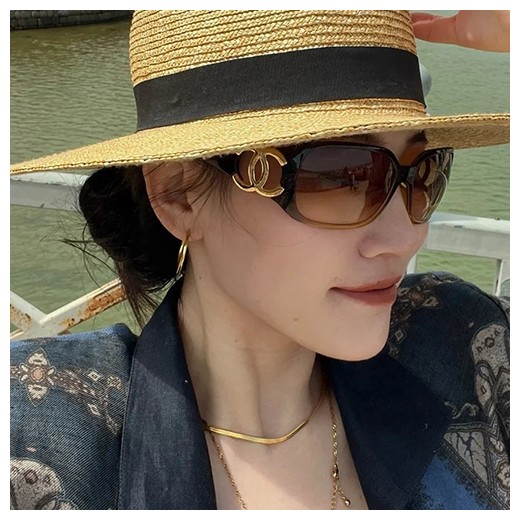 [홍콩명품.CHANEL] 샤넬 25SS 로고 CH6014 연예인 여자 남자 안경 선글라스 (8컬러), SG806, JX, 홍콩명품쇼핑몰,해외직구,구매대행