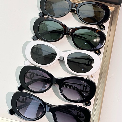 [홍콩명품.CHANEL] 샤넬 25SS 로고 연예인 여자 남자 안경 선글라스 (5컬러), SG809, JX, 홍콩명품쇼핑몰,해외직구,구매대행