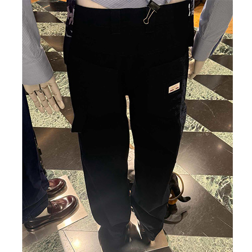 [홍콩명품.Gucci] 구찌 25SS 로고 GG수프림 데님 팬츠 진 청바지 (블랙), BM24126, KB, 레플리카의류,미러급사이트