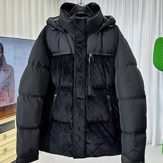 [홍콩명품.ZEGNA] 제냐 25SS 로고 후드 구스다운 패딩 자켓 (블랙), BM24135, KB, 레플리카의류,미러급사이트