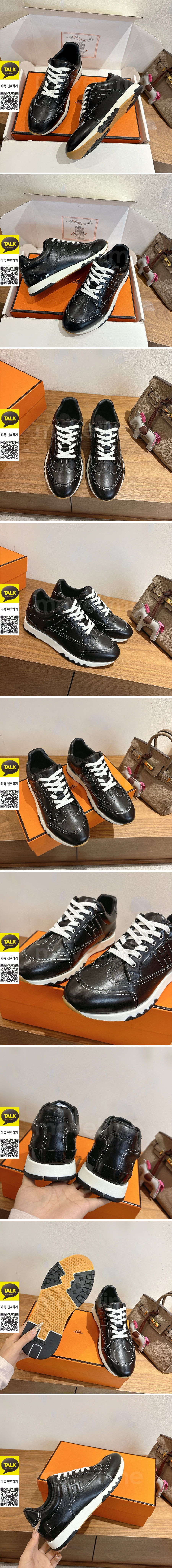 [가격문의][홍콩명품.Hermes] 에르메스 25SS 로고 남여 Trail 스니커즈 운동화 (블랙), SE6002, GHS, 명품스니커즈,운동화,구두,로퍼,하이탑,신발