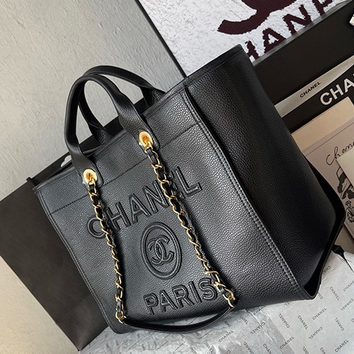 [홍콩명품.CHANEL] 샤넬 25SS 로고 퀄팅 레더 가죽 토트백 핸드백 (블랙-금장), BGM5460, YF, 홍콩명품가방,명품쇼핑몰,크로스백,핸드백,구매대행