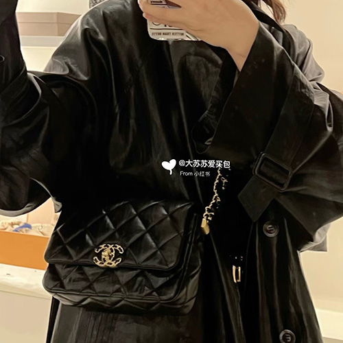 [가격문의][홍콩명품.CHANEL] 샤넬 25SS 로고 퀄팅 레더 가죽 크로스백 (블랙-금장), BGM5466, YF, 홍콩명품가방,명품쇼핑몰,크로스백,핸드백,구매대행