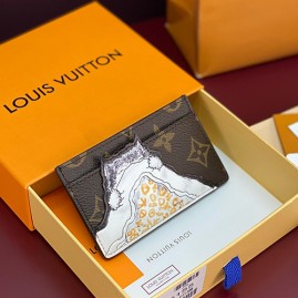 [홍콩명품.LOUIS VUITTON] 루이비통 25SS 로고 모노그램 캣 냅 카드 홀더 M15155 (브라운), BGM5506, BDA, 명품지갑,홍콩명품,사이트,명품쇼핑몰