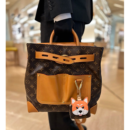 [홍콩명품.LOUIS VUITTON] 루이비통 25SS 로고 모노그램 남자 스티머 30 M25989 (브라운), BGM5518, BDA, 홍콩명품가방,명품쇼핑몰,크로스백,핸드백,구매대행