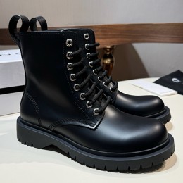 [홍콩명품.GIVENCHY] 지방시 25SS 로고 Terra 레더 가죽 워커 부츠 (블랙), SE6020, S2, 명품스니커즈,운동화,구두,로퍼,하이탑,신발