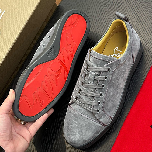 [홍콩명품.Christian Louboutin] 크리스챤루부탱 25SS 로고 레더 가죽 스니커즈 운동화 (8컬러), SE6026, S2, 명품스니커즈,운동화,구두,로퍼,하이탑,신발