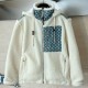 [가격문의][홍콩명품.LOUIS VUITTON] 루이비통 25SS 로고 모노그램 후드 플리스 자켓 1AIQQI (화이트), BM24267, KB, 레플리카의류,미러급사이트