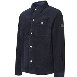 [홍콩명품.Burberry] 버버리 25SS 로고 코드류이 골덴 솜패딩 남방 셔츠 (네이비), BM24289, JL, 레플리카의류,미러급사이트