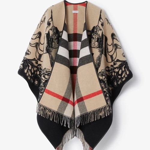 [홍콩명품.Burberry] 버버리 26SS 로고 140-140 리버서블 캐시미어 스카프 머플러 (카라멜), ET3267, JX, 홍콩명품의류,구매대행,온라인명품