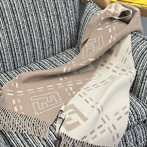 [홍콩명품,FENDI] 펜디 26SS 로고 패턴 캐시미어 스카프 머플러 (2컬러), ET3291, JX, 홍콩명품의류,구매대행,온라인명품