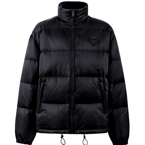 [홍콩명품,PRADA] 프라다 26SS 로고 다운 패딩 자켓 (블랙), BM24342, KK, 레플리카의류,미러급사이트