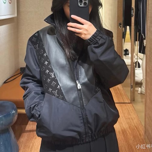 [홍콩명품.LOUIS VUITTON] 루이비통 26SS 로고 모노그램 레이어드 봄버 자켓 1AJB69, BM24345, KK, 레플리카의류,미러급사이트